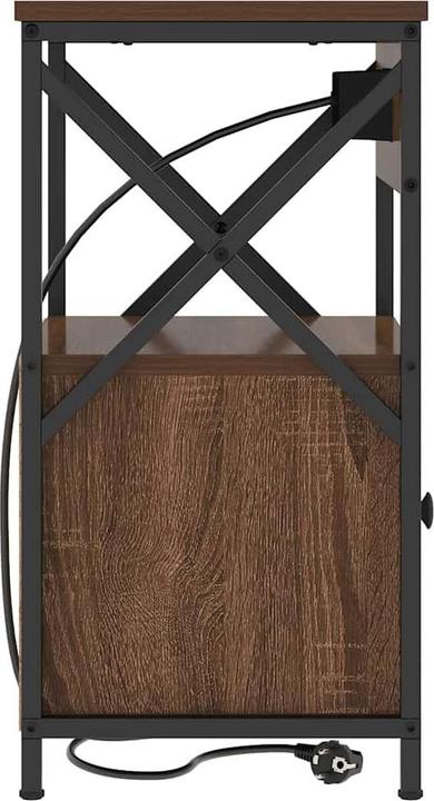 Actual product image vidaXL Bedside table