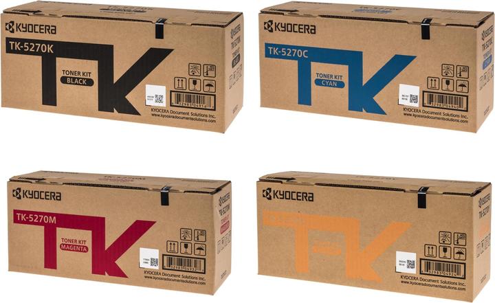 Image du produit Kyocera TK-5270 Kit Arc-en-ciel (M, C, Y, CF)