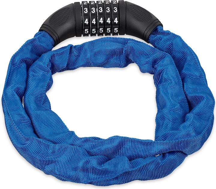 Immagine prodotto Relaxdays Lucchetto a combinazione per bicicletta (120 cm)