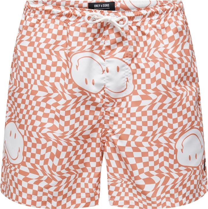 Produktbild Only & Sons Onsted Life Swim Short Smiley Aop 5440 (XXL)
