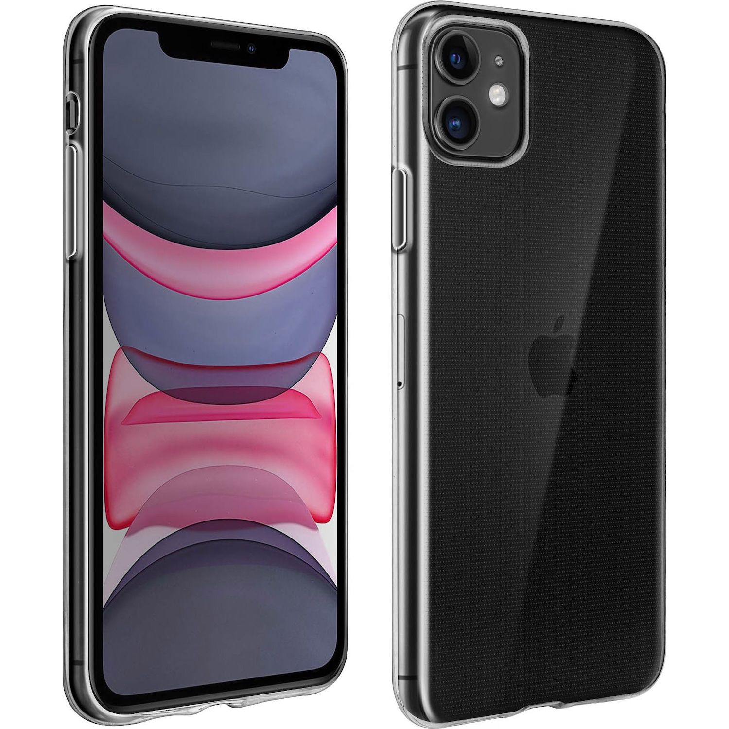 Avizar Skin Series (Apple iPhone 11), Smartphone Hülle, Transparent