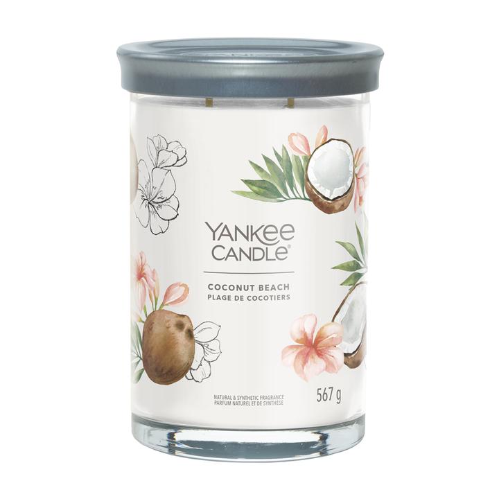 Actual product image Yankee Candle Coconut Beach Signature Large Tumbler Scented Candle
