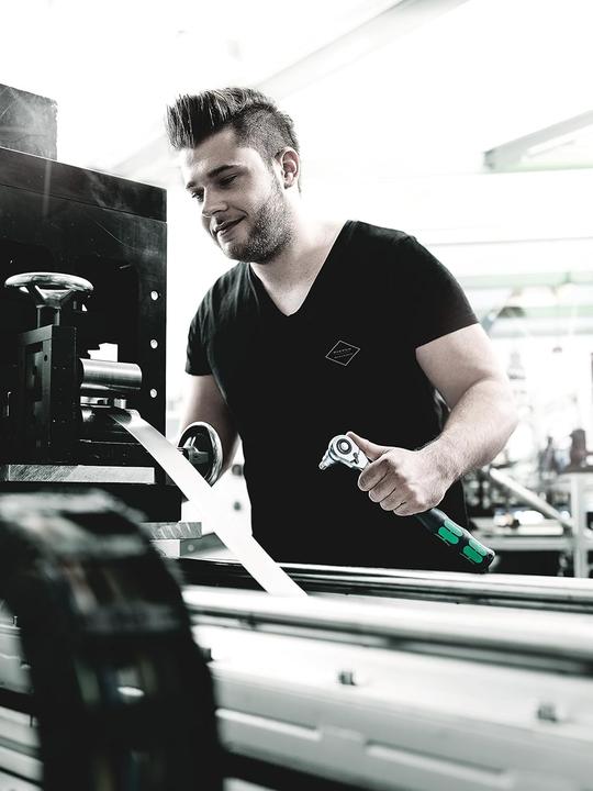 Produktbild Wera 8006 SC 1 Zyklop Hybrid-Knarrensatz (10 mm, 11 mm, 12 mm, 13 mm, 14 mm, 15 mm, 16 mm, 17 mm, 18 mm, 19 mm)