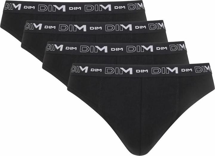 Produktbild DIM 4er-Pack einfarbige Slips aus Baumwolle mit Stretchanteil (4er Pack)