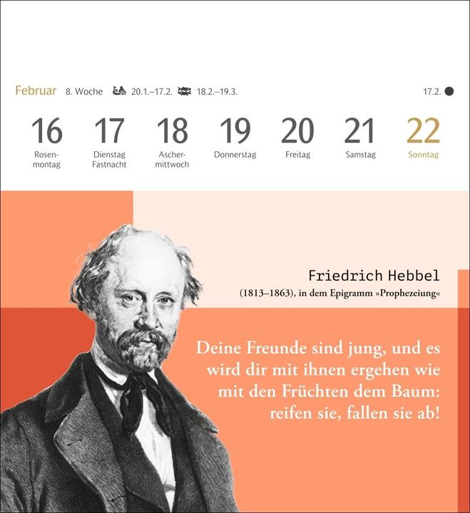 Produktbild Harenberg Zeitlose Wahrheiten Postkartenkalender 2026 - Kalender mit 53 Karten, ausgewählt und kommentiert