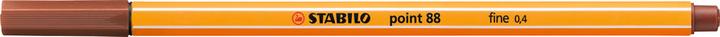 Produktbild STABILO point 88 Fineliner (Rötel, 1 x)