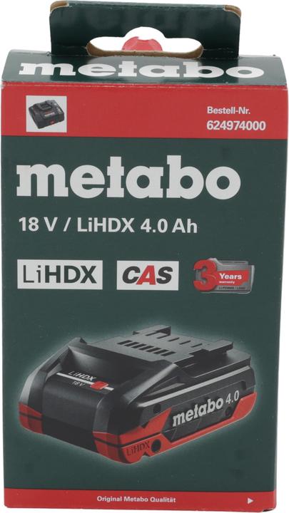 Produktbild Metabo LiHDX Akkupack (18 V)