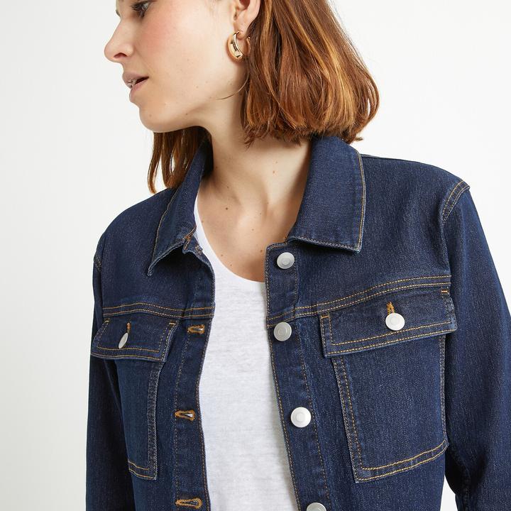Produktbild Anne Weyburn Jeansjacke mit gerader Schnittform (38, 42)