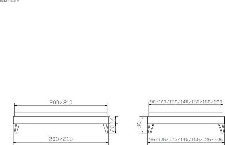 Image du produit Hasena Calvari 20 (140 x 200 cm)