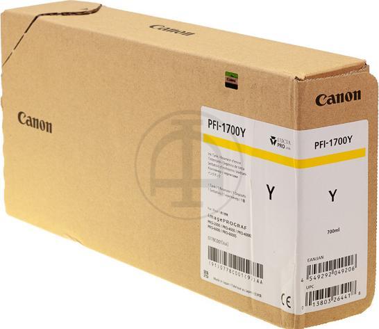 Immagine prodotto Canon Cartuccia d'inchiostro giallo (Y)