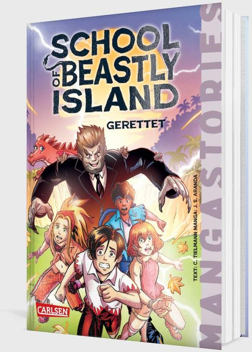 Produktbild School of Beastly Island - Band 2 - Gerettet (Deutsch, Christian Tielmann, Javier S. Aranda, 2025)