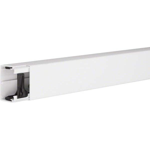 Hager, Kabelschutz + Kabelführung, Installationskanal PVC LF, 40 x 57 x 2.000 mm, verkehrsweiÃŸ (Kabelkanal, 2000 mm)