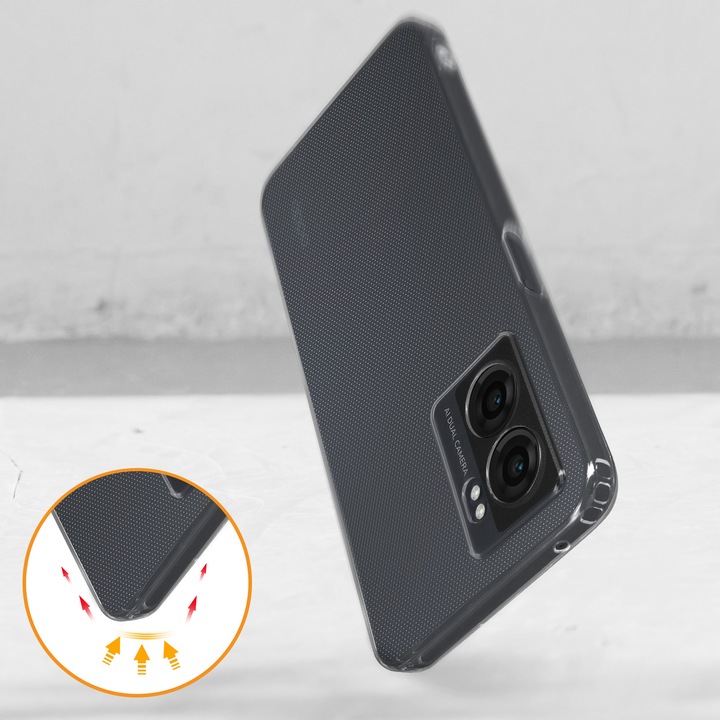 Actual product image Avizar Gel cover Series (Oppo A57, Realme Narzo 50 5G, Oppo A77s)