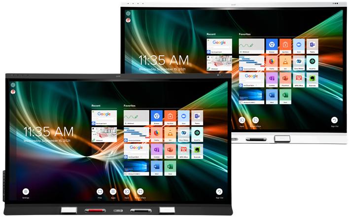 Produktbild SMART Technologies SMART Board 6086S-V3 Pro interactive display with iQ (3840 x 2160 Pixel, 86")