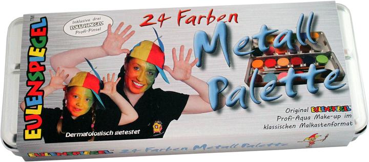 Produktbild Eulenspiegel 24 Farben Metall-Palette