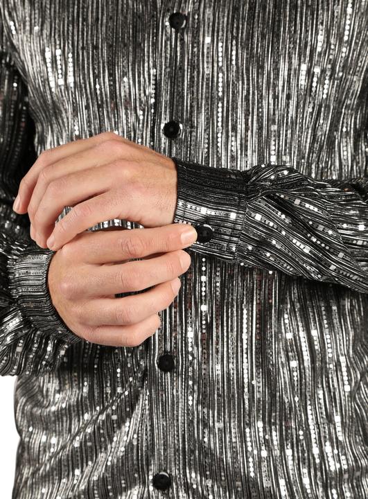 Thetru Disco Dancer Hemd silber