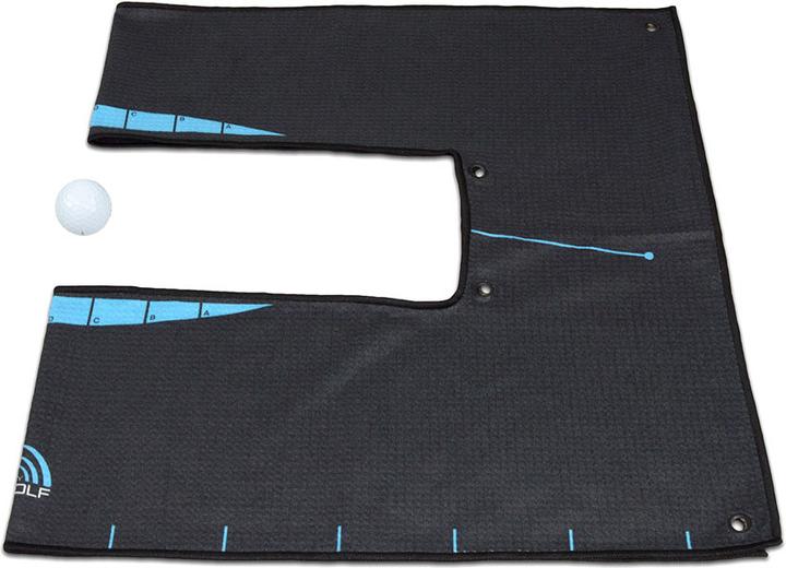 Actual product image Me and my Golf Ball Striker Alignment Towel
