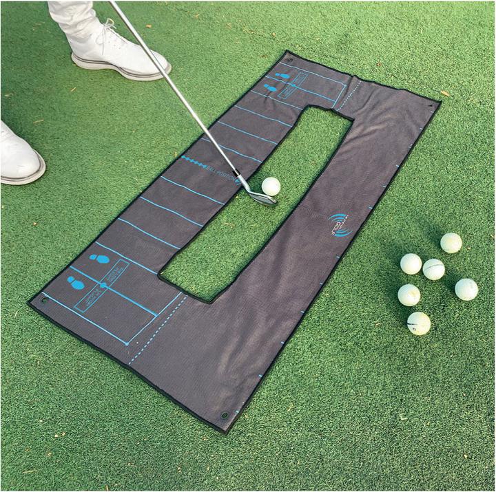 Actual product image Me and my Golf Ball Striker Alignment Towel