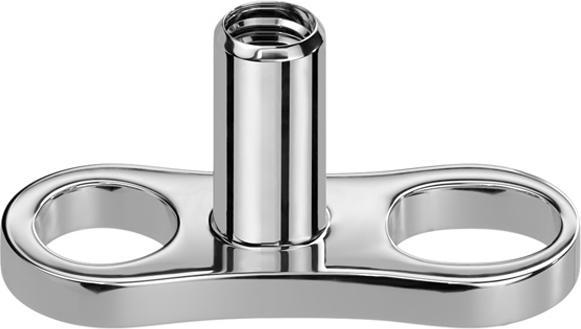 Produktbild Star Piercing Dermal Anchor Anker zwei grosse Löcher (Titan, ohne Messing)