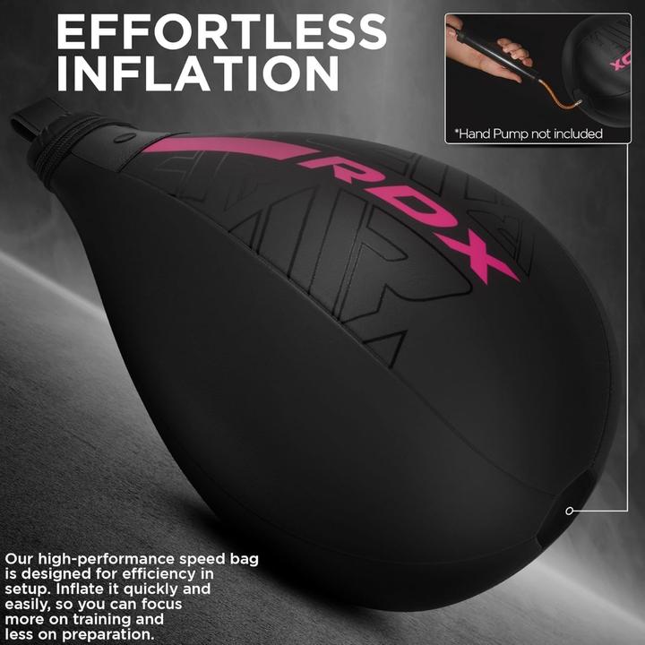 Produktbild Rdx 2Pc Speed Ball F6 Matte Pink + Swivel