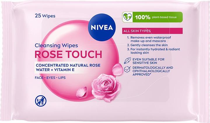 NIVEA Rose Touch Reinigungstücher (Facial cleansing wipes)