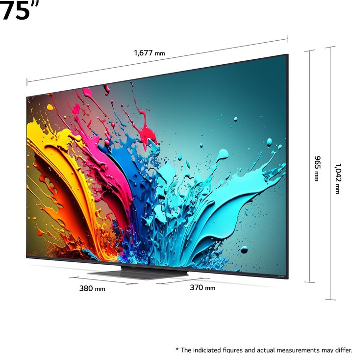 Image du produit LG 75QNED86T6A (75", QNED86, QNED, 4K, 2024)