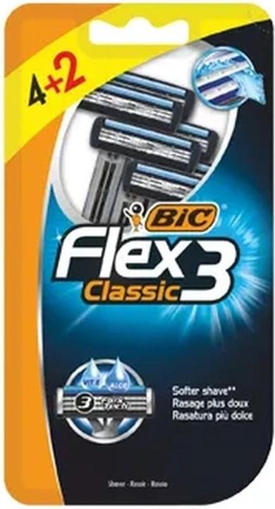 Immagine prodotto Bic Flex 3 Classic Rasoio usa e getta con Aloe Vitamina E blister 4 2 Unità