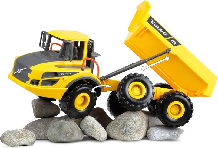 Image du produit Lena Tombereau articulé Volvo A25G dans une caisse Worxx