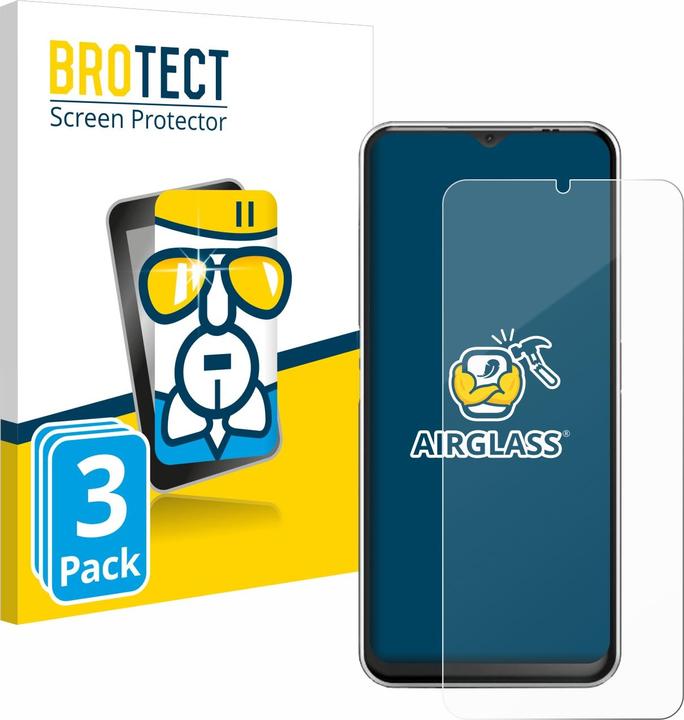 Immagine prodotto BROTECT AirGlass Vetro (3 Pezzo/i, Emporia Smart 6)