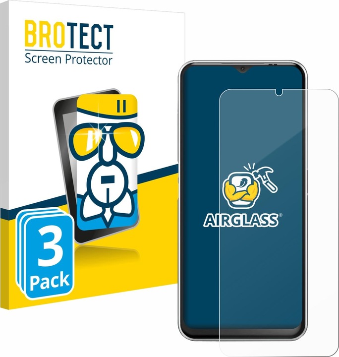 Actual product image BROTECT AirGlass Glass (3 Piece, Emporia Smart 6)