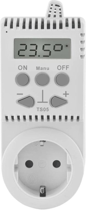 Actual product image Elektrobock Steckerthermostat TS05