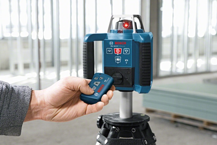 Produktbild Bosch Professional ROTATIONSLASER GRL 300 HV SET + TRIKOD BT170 + GR240 PATCH