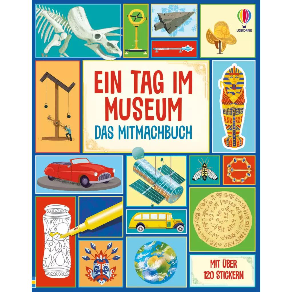 Thumbnail - Ein Tag im Museum – Das Mitmachbuch, Kinderbücher