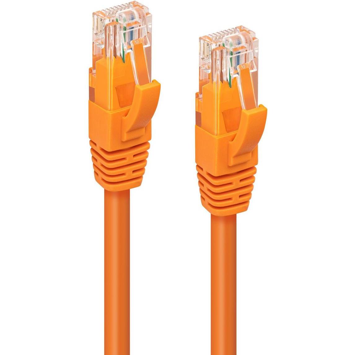Thumbnail - MicroConnect CAT6A UTP 1.5m Orange LSZH (U/UTP, CAT6a, 1.50 m), Netzwerkkabel