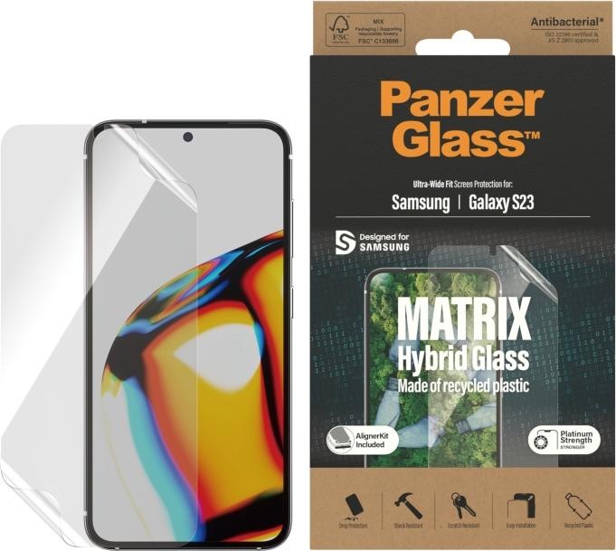 Actual product image PanzerGlass Ultra-Wide Fit (1 Piece, Samsung Galaxy S23+)