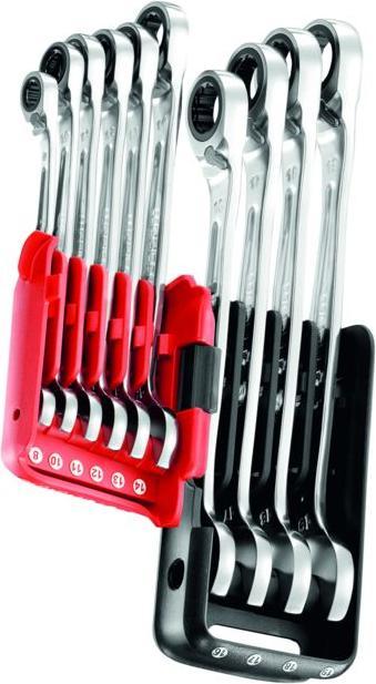 Produktbild Facom Knarren-Ring-Maulschlüssel-Sat (8 mm, 10 mm, 11 mm, 12 mm, 13 mm, 14 mm, 16 mm, 17 mm, 18 mm, 19 mm)