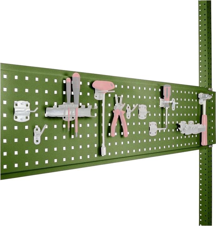 Actual product image Manuflex Tool holder plate for table width (Metal)