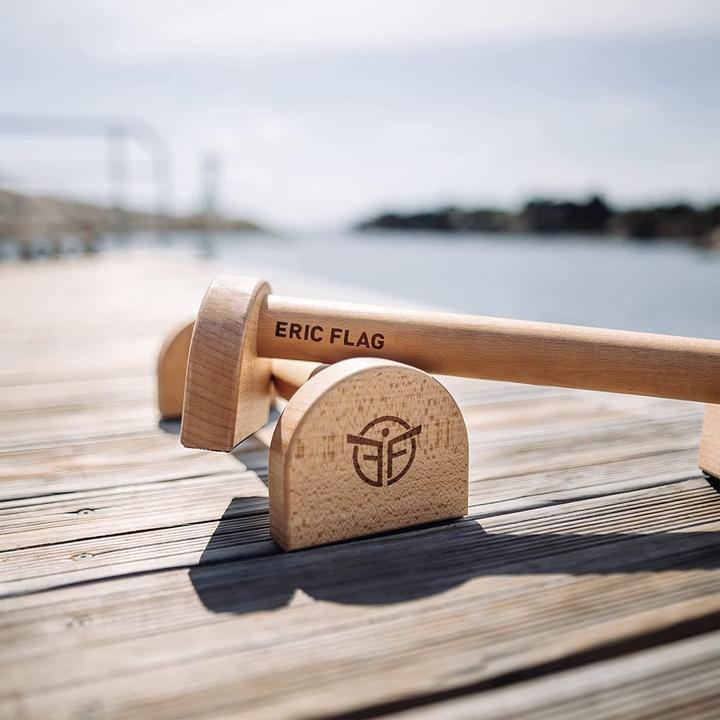 Actual product image Eric Flag Parallettes