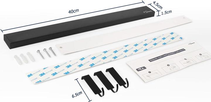 Produktbild more 2-teiliges Magnetmesserleisten-Set