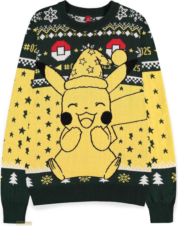 Produktbild Difuzed POKEMON - Pikachu Happy - Pull de Noël (XS) (XS)