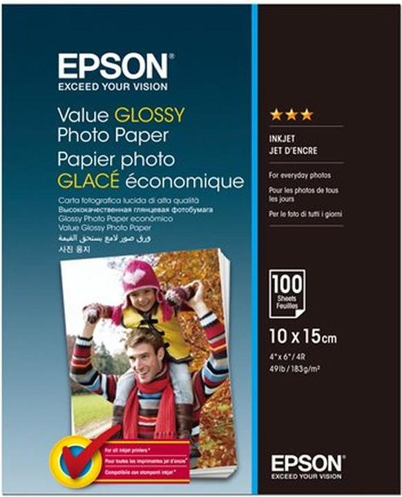 Actual product image Epson Value Glossy (183 g/m², 10 x 15 cm, 1 x)