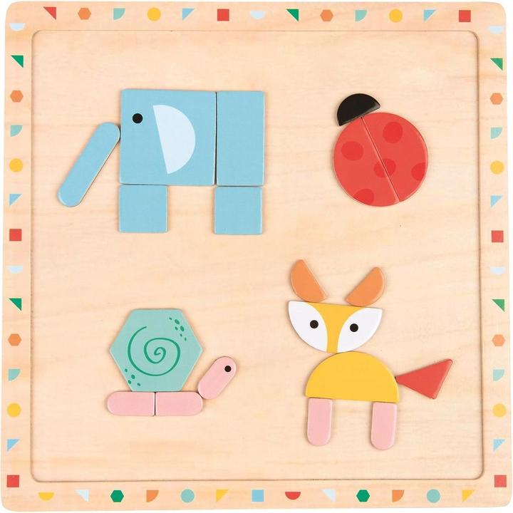 Actual product image Spielba Magnet game with templates