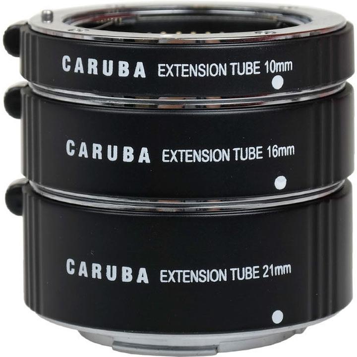 Productafbeelding Caruba Verlengstukset Nikon 1-serie chroom (Macro tussenring, Nikon 1)