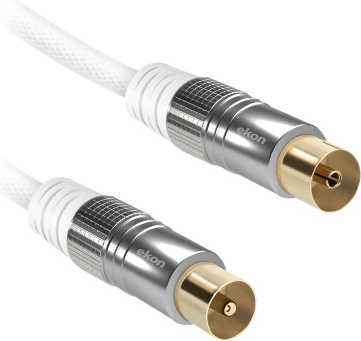 Schwaiger KVC215052 Cavo Di Collegamento Satellitare (75 Db, 1,5 M, F-spina Su F-Spina) Bianco - Foto 11