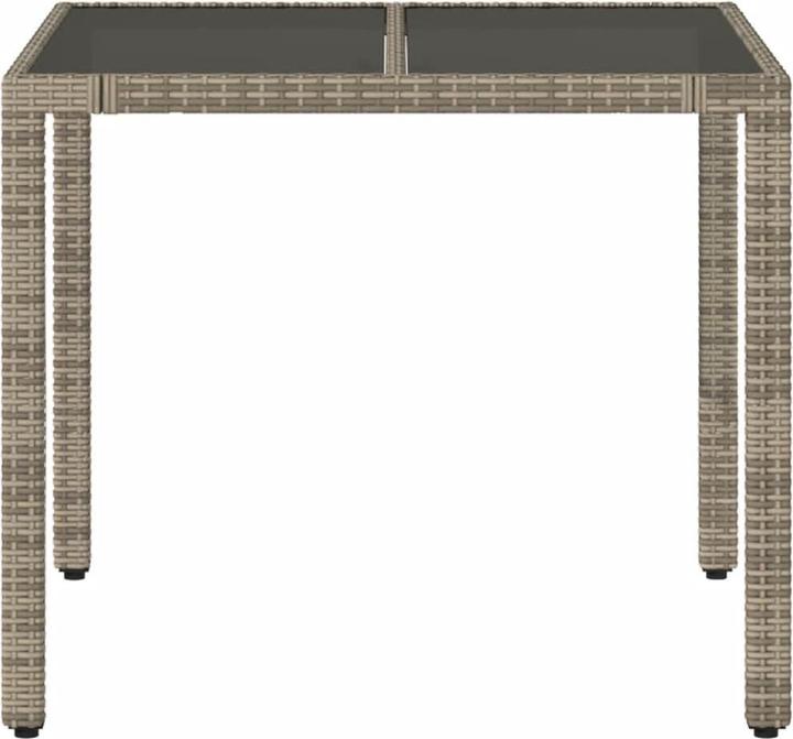 Actual product image vidaXL Gartentisch (90 x 90 x 75 cm)