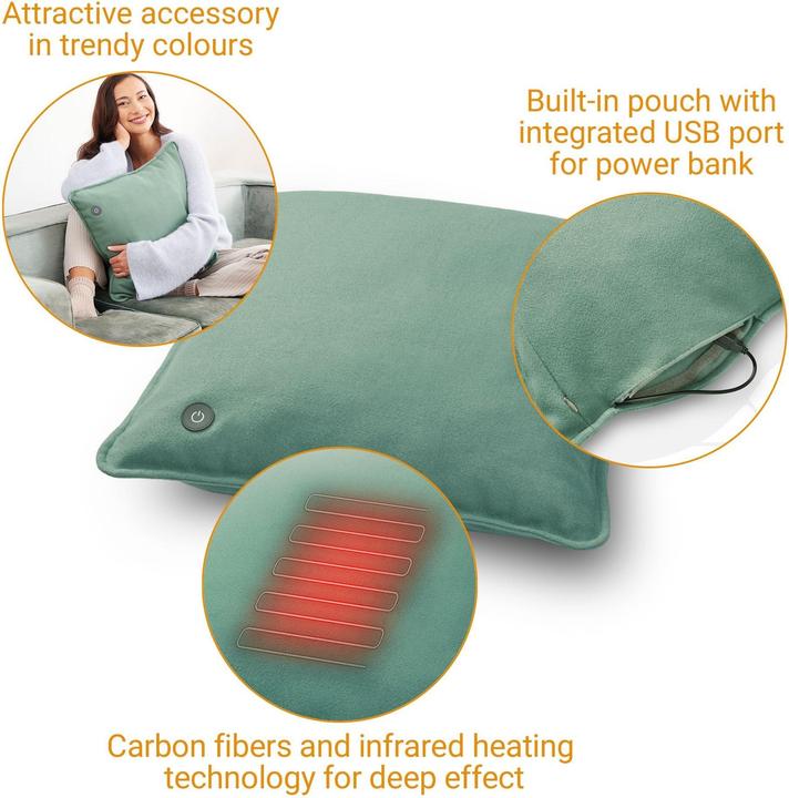 Produktbild Medisana HC 250 Interior Cushion Line green (40 x 40 x 18 cm)