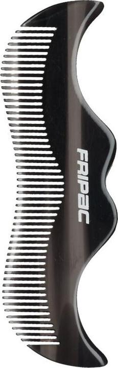 Actual product image Fripac Mustache comb wavy (9.0 cm)