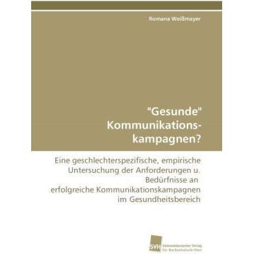 'Gesunde' Kommunikationskampagnen?, Fachbücher