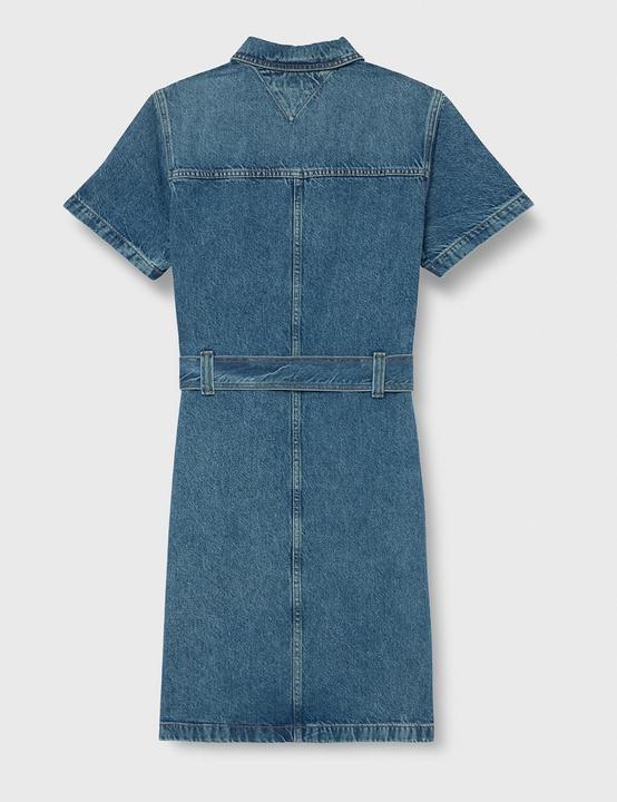 Actual product image Tommy Hilfiger Authentic Original Durable Denim Knee Strap Dress (42)