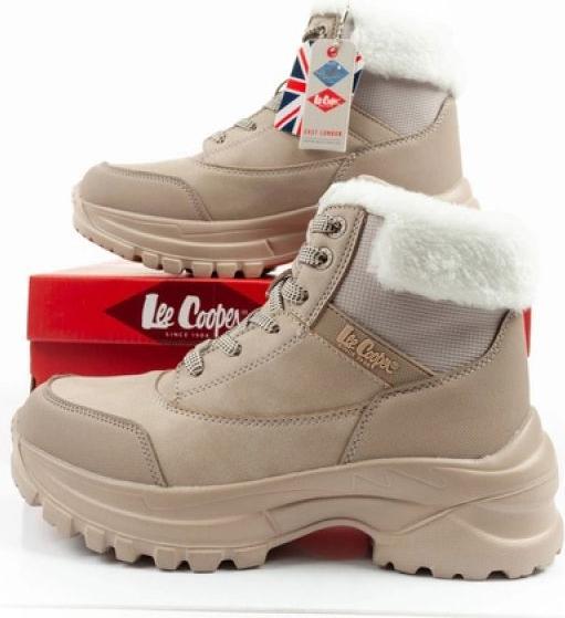 Image du produit Lee Cooper Damen-Winter-Trekkingschuhe, beige (36)